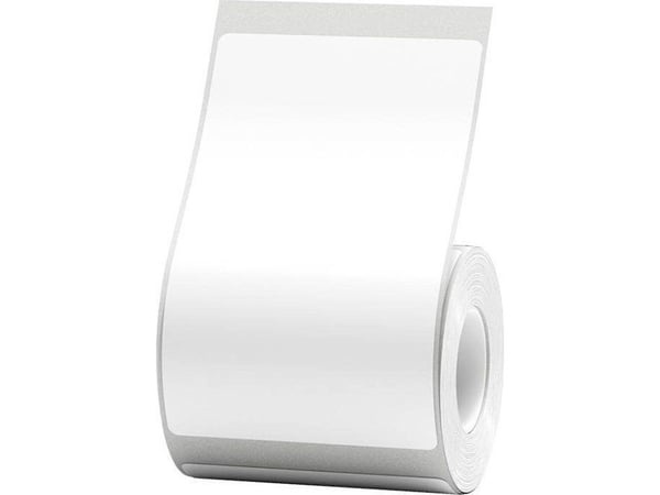 Niimbot termiske etiketter 50×80 mm, 95 stk (hvit) Niimbot termiske etiketter 50×80 mm, 95 stk (hvit)