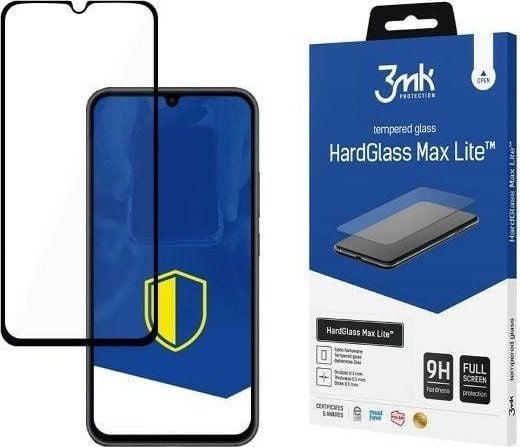 3MK HardGlass Max Lite, Galaxy A34 5G, 1 stk