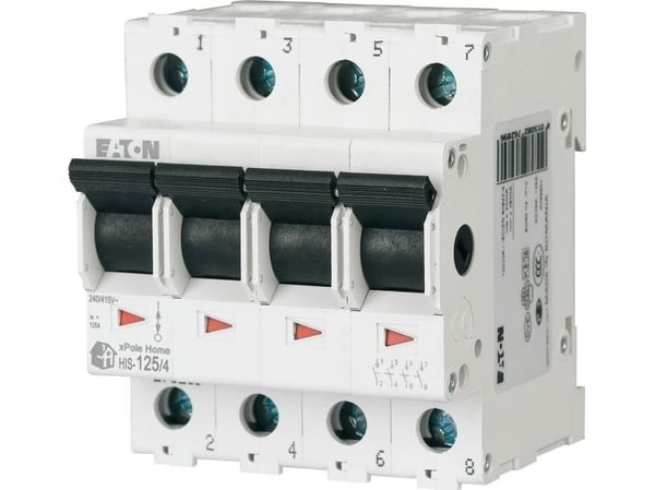 Eaton modulaarinen erottimet 125A 4P HIS-125/4 142835 142835
