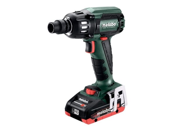 Metabo SSW 18 LTX 400 BL - Mutterdragare - sladdlös - 1/2-tums kvadrat-drive - 400 N·m - 2 batterier - 18 V