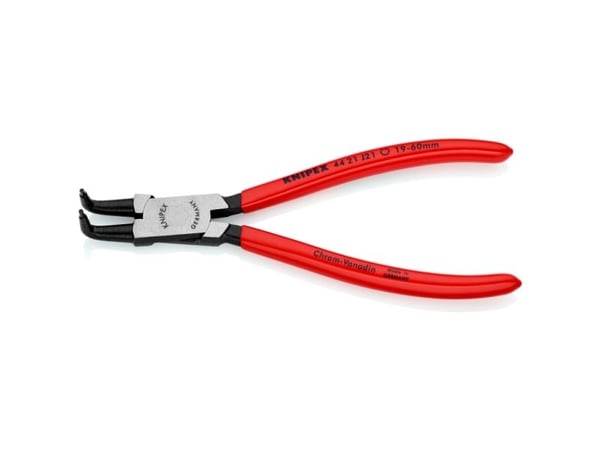 Knipex 44 21 J21, Låseringtang, 1,8 mm, 6 cm, Stål, Plast, Rød
