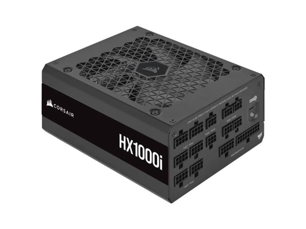 CORSAIR HXi Series HX1000i - Strømforsyning (intern) - ultralav støy - ATX12V 3.0/ EPS12V - 80 PLUS Platinum - AC 100-240 V - 1000 watt - Europa