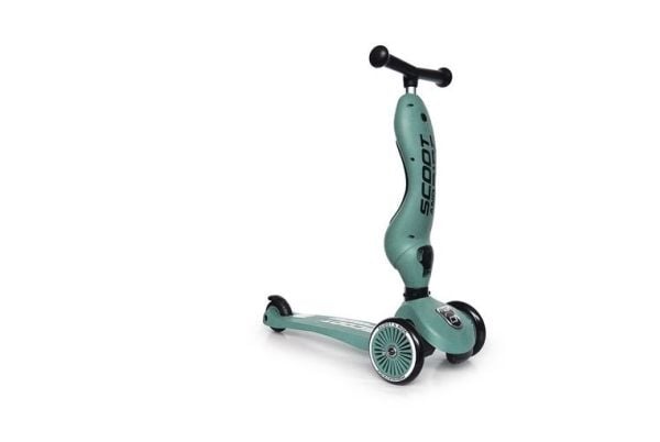 Scoot &amp; Ride Highwaykick 1 Lasten kolmipyöräinen skootteri vihreä