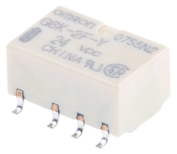 Omron G6K-2F-Y 24DC SMD-relä 24 V/DC 1 A 2 växlare 1 st