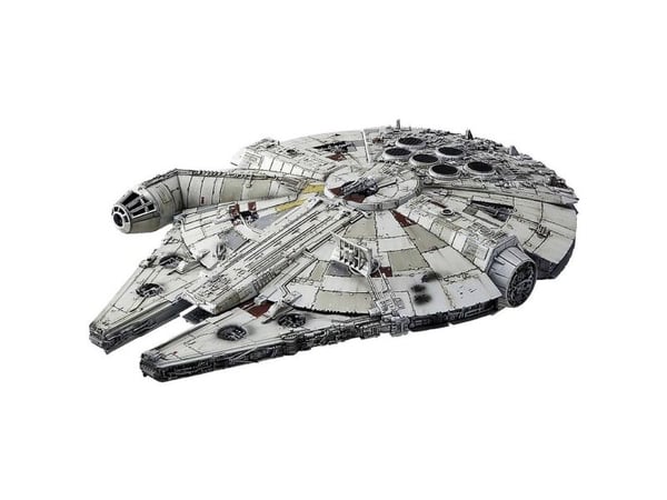 Revell Bandai Millennium Falcon, Spaceship model, Monteringssett, 1:144, Millennium Falcon, Alle kjønn, 196 stykker