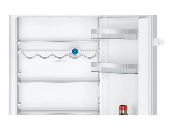 Siemens iQ300 KI86NVSE0 - Kjøleskap/fryser - bunnfryser - innebygd - fordypning - bredde: 56 cm - dybde: 55 cm - høyde: 177.5 cm - 260 liter - Klas...
