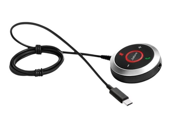 JABRA EVOLVE Link MS - Remote Control - Wired with USB-C - for Evolve 40 MS mono, 40 MS stereo