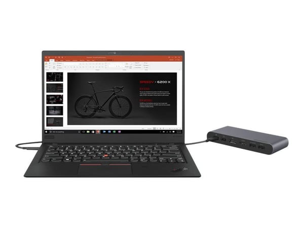 Lenovo - Dokkingstasjon - USB-C - DP, HDMI - 65 watt - Europa