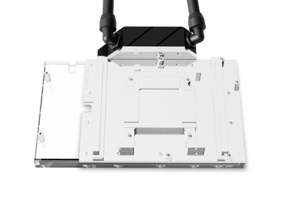 Alphacool Eiswolf 2 AIO, Alt-i-ett væskekjøler, 12 cm, 119,8 m³/t, Sort, Gjennomsiktig