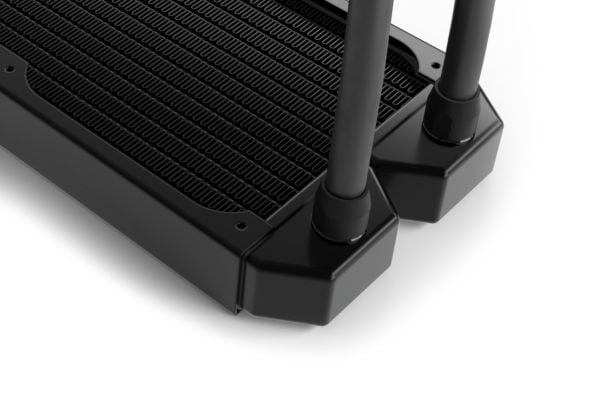 Alphacool Eiswolf 2 AIO, Alt-i-ett væskekjøler, 12 cm, 119,8 m³/t, Sort, Gjennomsiktig