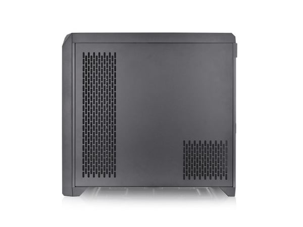 Thermaltake CTE C750 Air - FT - utökad ATX - genomskinlig sidopanel (härdat glas) - ingen strömförsörjning (PS/2) - svart - USB/ljud