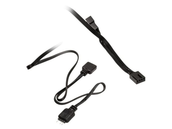 Kolink Umbra Void HDB ARGB Led PWM - 120 mm, Tuuletin, 12 cm, Musta, Valkoinen