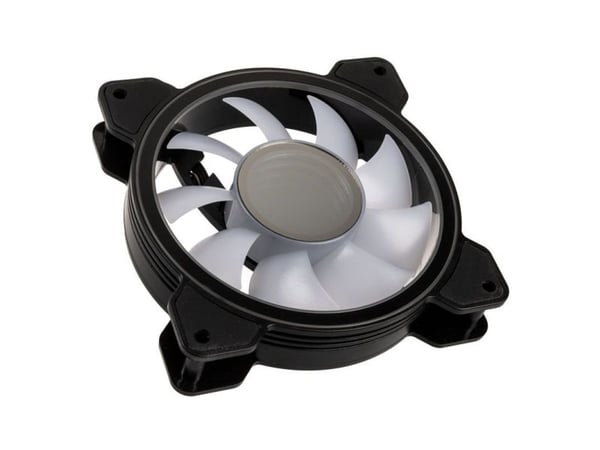Kolink Umbra Void HDB ARGB Led PWM - 120 mm, Tuuletin, 12 cm, Musta, Valkoinen