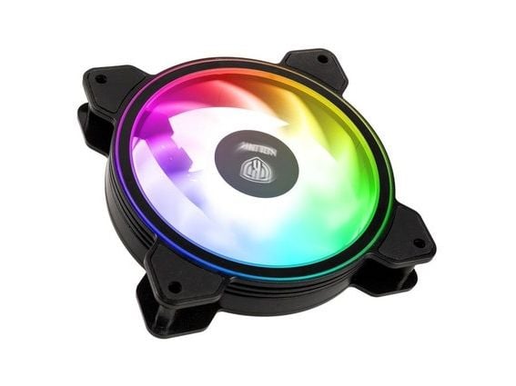 Kolink Umbra HDB ARGB Led PWM - 120 mm, Vifte, 12 cm, Sort, Hvit Kolink Umbra HDB ARGB Led PWM - 120 mm, Vifte, 12 cm, Sort, Hvit