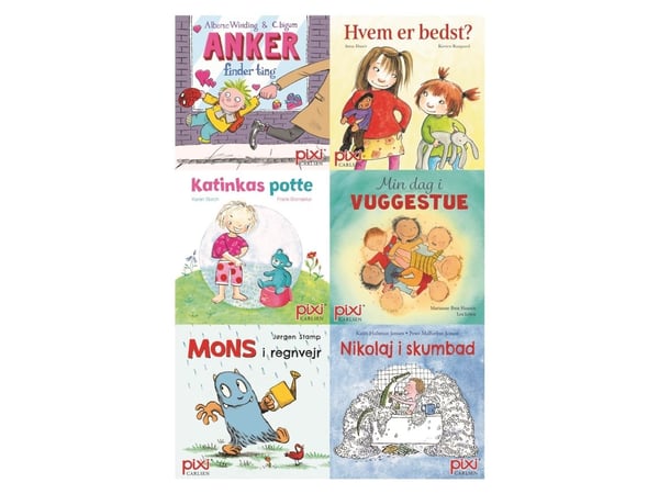 Pixi-serien 148: For de minste (kolli 48) – Anna Dunér, Jørgen Stamp, Frank Bornakke, Marianne Iben Hansen, Alberte Winding, Karin Hultman Jensen |...