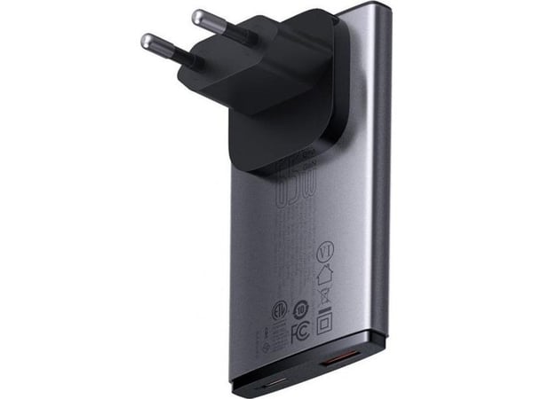 Baseus CCGP150113, Innendørs, AC, Sort, Grå