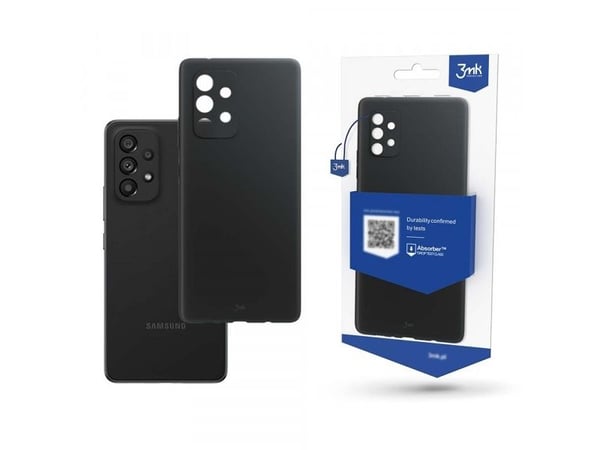 3mk Matt Case - Skydd för mobiltelefon - termoplastisk polyuretan (TPU) - svart - för Samsung Galaxy A33 5G