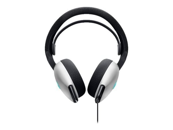 Alienware Gaming Headset AW520H - Hodesett - full størrelse - kablet - USB, 3,5 mm jakk - månelys