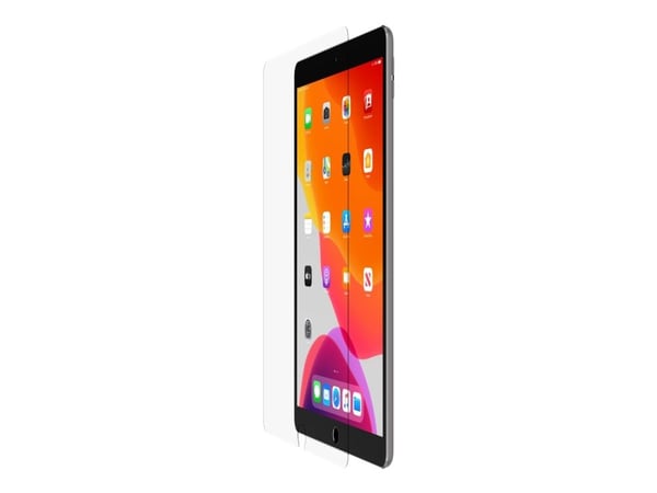 Belkin ScreenForce - Skjermbeskyttelse for nettbrett - glass - for Apple 10.2-inch iPad (7. generasjon, 8. generasjon, 9. generasjon)