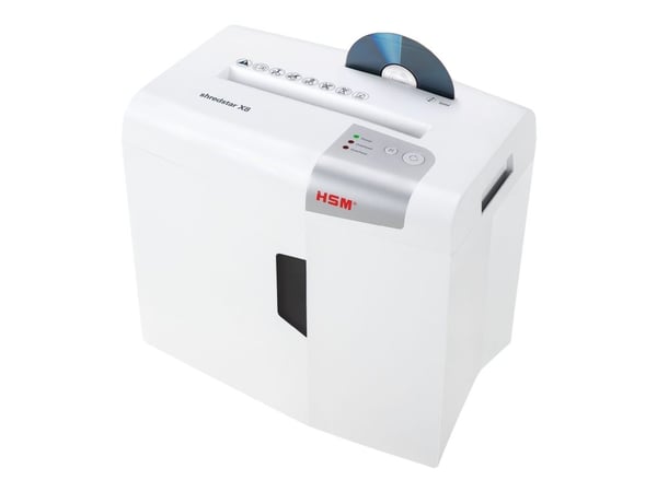 HSM shredstar X8 - Makulator - partikkelkutt - 4.5 x 30 mm - P-4, O-1, T-2, E-2, F-1