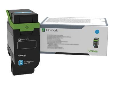 LEXMARK Toner cyan CS/X53 ca. 8.800 S.