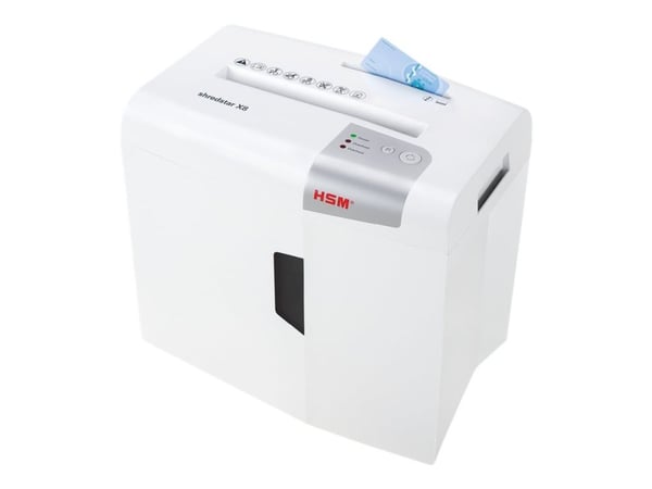 HSM shredstar X8 - Makulator - partikkelkutt - 4.5 x 30 mm - P-4, O-1, T-2, E-2, F-1