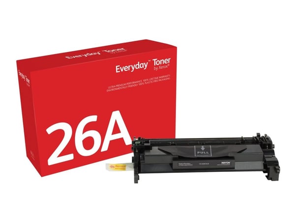 Everyday Stc Xrc CF226A, 3100 sivua, Musta, 1 kpl
