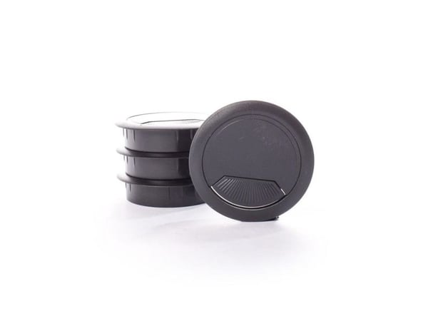 Husholdningsmøbler trådfals D60 svart DF-8160 4 stk