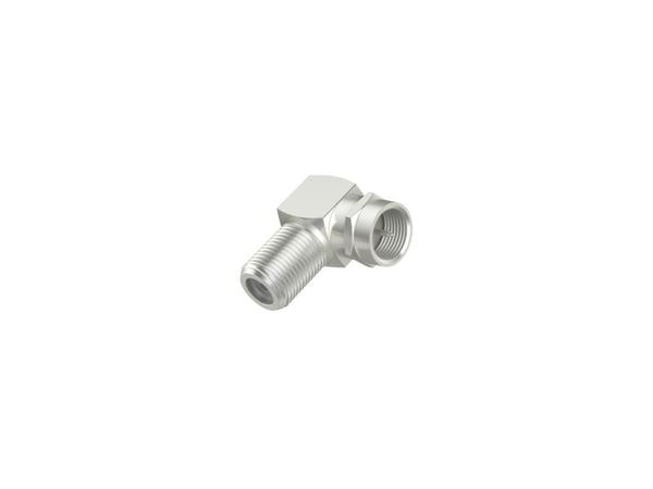 Hama SAT-sovitin, F-pistoke - F-liitin, 90° (00205226)