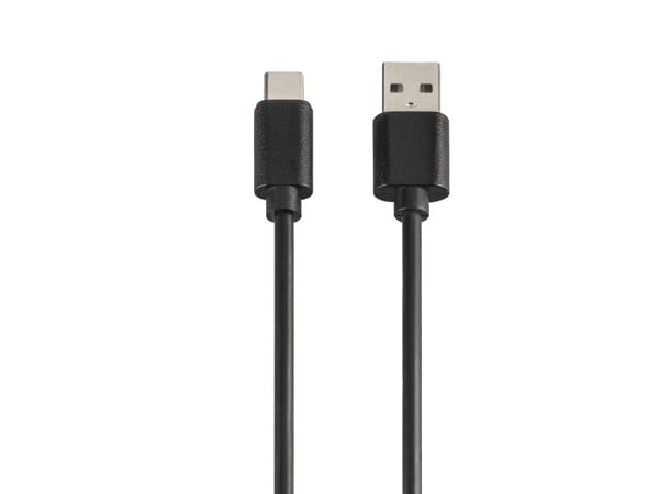 Hama Entry Line - USB-kabel - USB (hann) til 24 pin USB-C (hann) - USB 2.0 - 1.5 A - 90 cm - svart