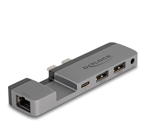 Delock - Dockningsstation - USB-C / Thunderbolt 4 - Thunderbolt - 1GbE