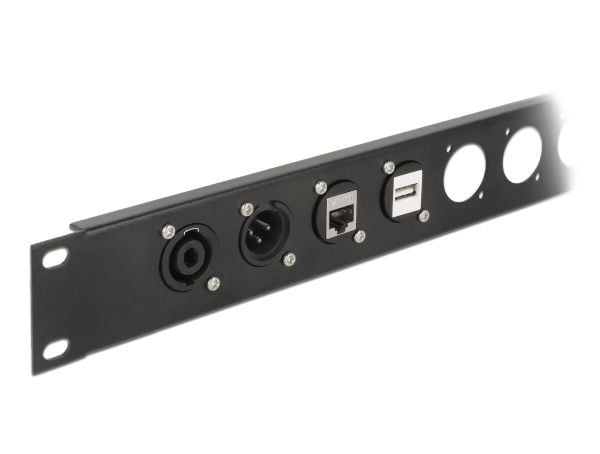 Delock D-typ modul USB 2.0 Typ-A uttag till uttag 90° vinklad