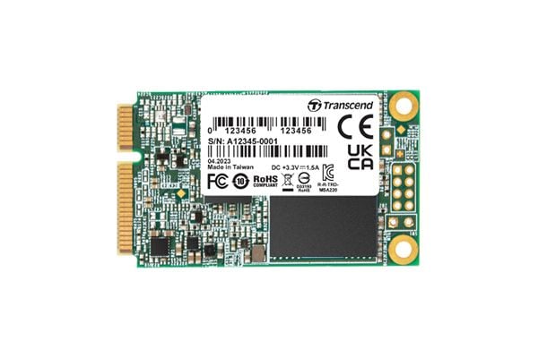 Transcend 220S, 128 GB, mSATA, 560 MB/s, 6 Gbit/s