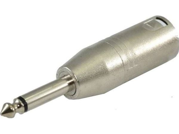 SSQ HA17 - Sovitin jack 6,3mm - XLR 3-nastainen han