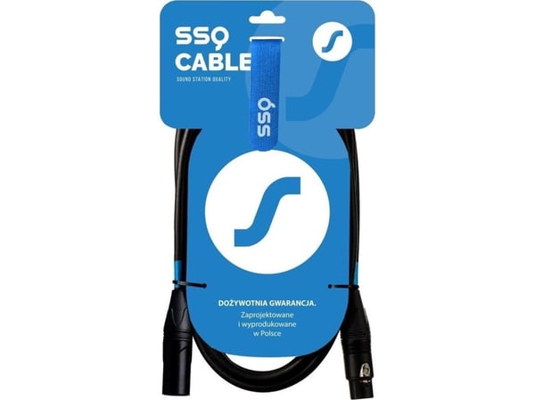 SSQ DMX0,5 - Kabel XLR hanstik - XLR hunstik, 0,5 m