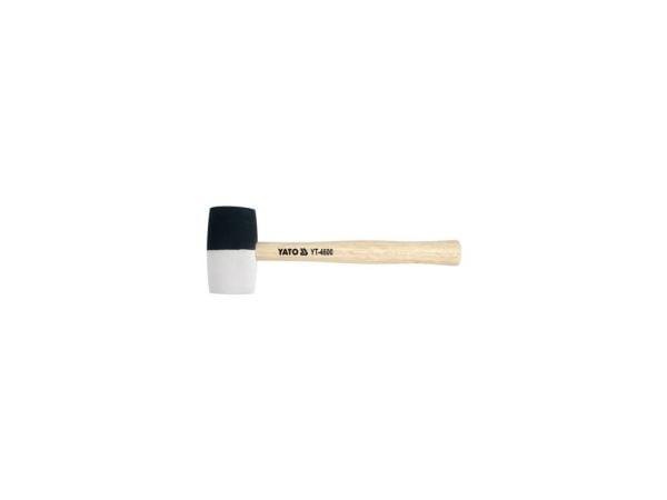 Yato YT-4602, gummi, tre, svart, hvit, tre, 30 cm, 370 g, 5 cm