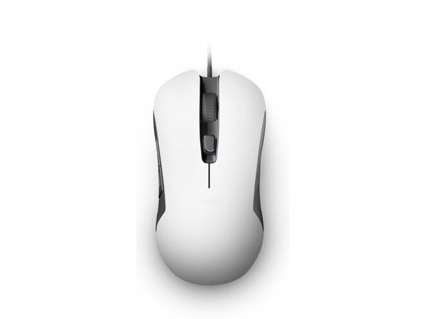 NACON GM-110, Ambidextrous, Optisk, USB Type-A, 2400 DPI, Vit
