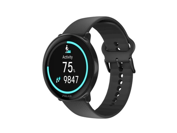 Polar Ignite 3 - Sportsur med bånd - silikon - båndbredde: S/L - display 1.28" - 32 MB - Bluetooth - 35 g - nattsvart