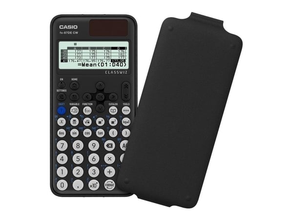 Casio ClassWiz, Lomme, Vitenskaplig, 12 sifre, Batteri, Svart