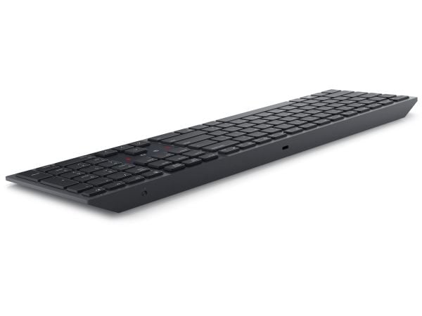 Dell Pro Premium Collaboration KB900 - Tastatur - samarbeid - bakbelysning - trådløs - 2.4 GHz, Bluetooth 5.1 - QWERTY - US International - grafitt...