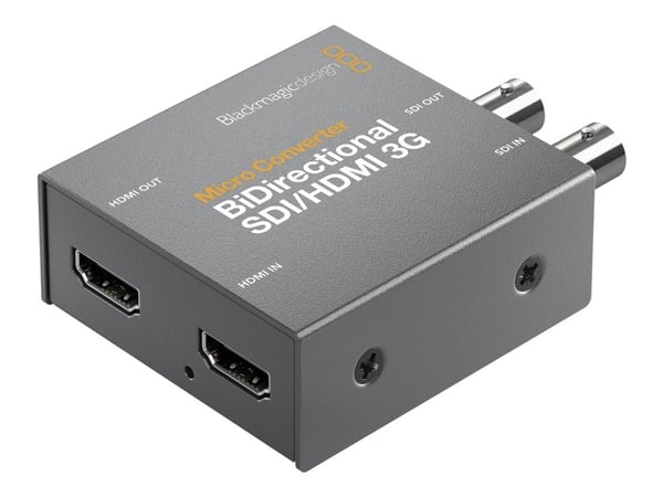 Blackmagic Micro Converter BiDirectional SDI/HDMI 3G - 3G-SDI/HD-SDI/SDI to HDMI bidirectional video and audio converter