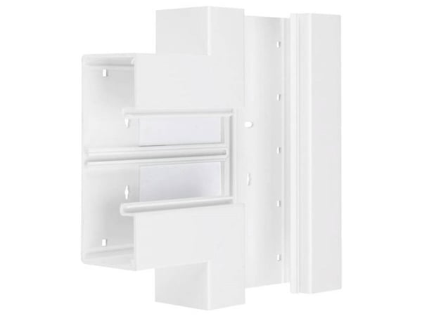 Hager BR6517089016, Konsol till kabelränna, Vit, Polyvinylklorid (PVC), 170 mm, 68 mm