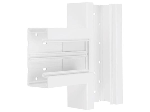 TEH BR6513089016 T-stykke i grundprofil overdel 80 mm i traffic white (BR6513089016)