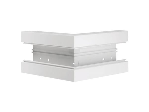 Hager BR6517039016 Ulkokulma (L x S) 170 mm x 68 mm Valkoinen 1 kpl