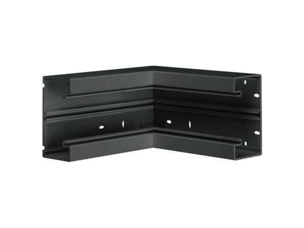 Hager BR6513049011 Sisäkulma (L x S) 130 mm x 68 mm Musta 1 kpl