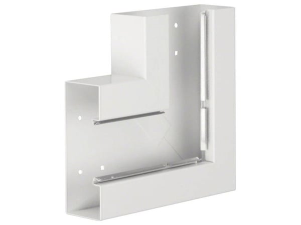 Hager BRS6517059016 flatvinkel B x D 1 st vit (BRS6517059016)