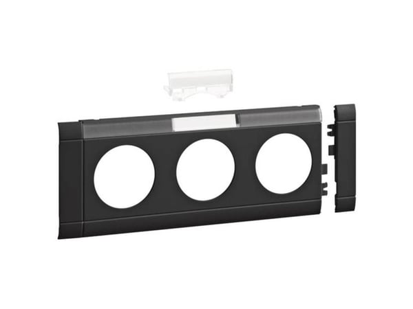 Hager GB080319011, Grafit, Syntetisk ABS, 1 kpl