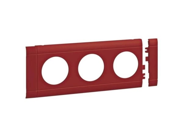 Hager GB080303020, Punainen, ABS-synteettinen, 1 kpl