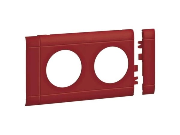 Hager GB080203020, Punainen, ABS-synteettinen, 1 kpl