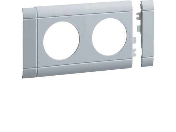 Hager GB08020LAN, alumiini, synteettinen ABS, 1 kpl